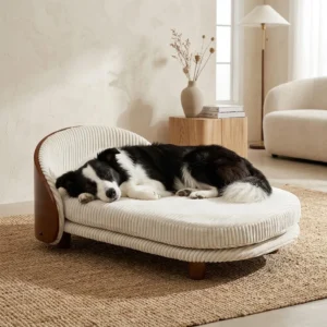 oakley wooden elevated dog bed