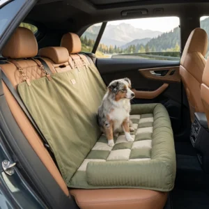 travel dog car seat bed